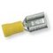 Isolierter Verbinder 9,5x1,2 mm gelb
